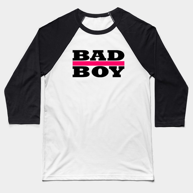 Bad Boy Baseball T-Shirt by Milaino